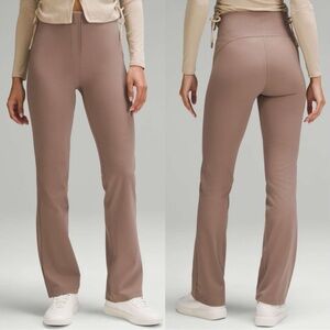 lululemon athletica Taupe Boot Cut Pants